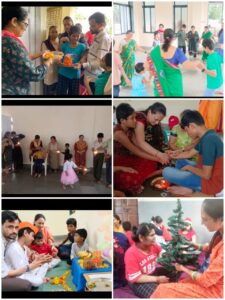 July to December, 2022 Various Festivals Celebrations - Ganesh Festival, Dassera, Diwali, Rakshabandhan, Nag Panchami and Christmas