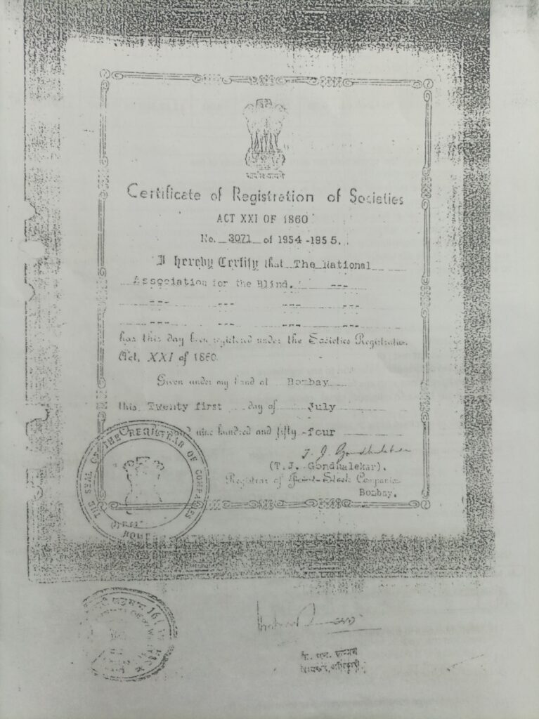 Society Registration Act, point no. a